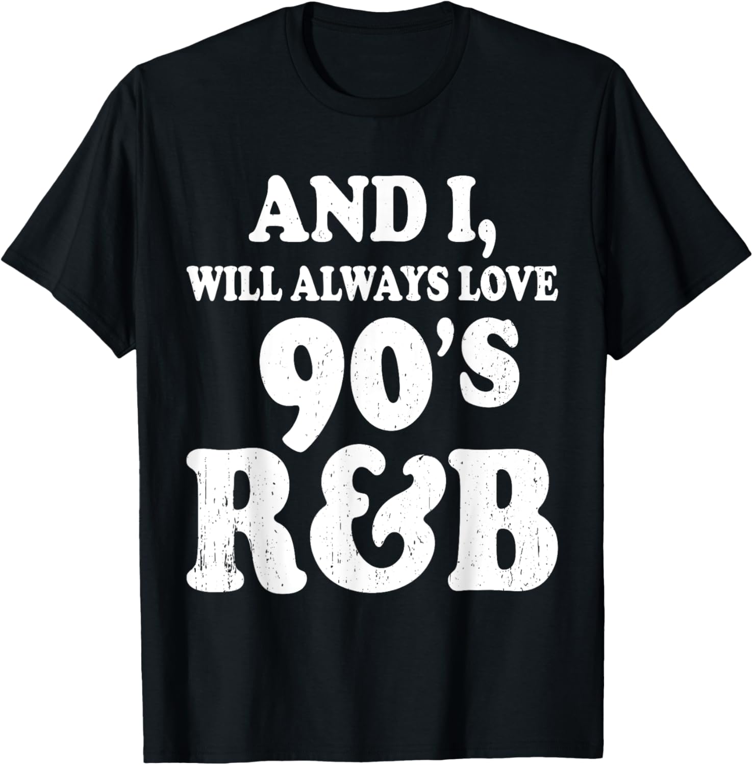 R&B Artist girls Vintage 90 s r and b graphic T-Shirt - T-Shirt | Black