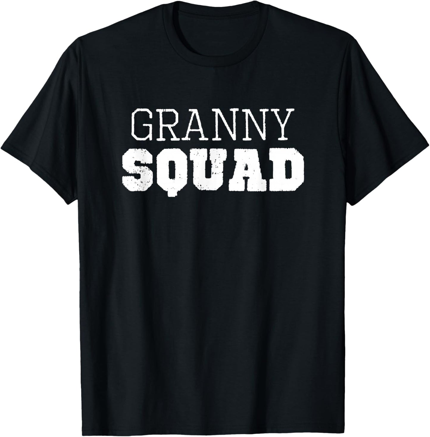 Granny Squad Cool Funny T-Shirt - T-Shirt | Black