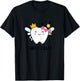 Cute Tooth Fairy Halloween Costume Women Kids Girls Xmas T-Shirt - T-Shirt | Black