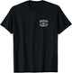 Black Airborne Jumpwings Badge on Pocket T-Shirt - T-Shirt | Black