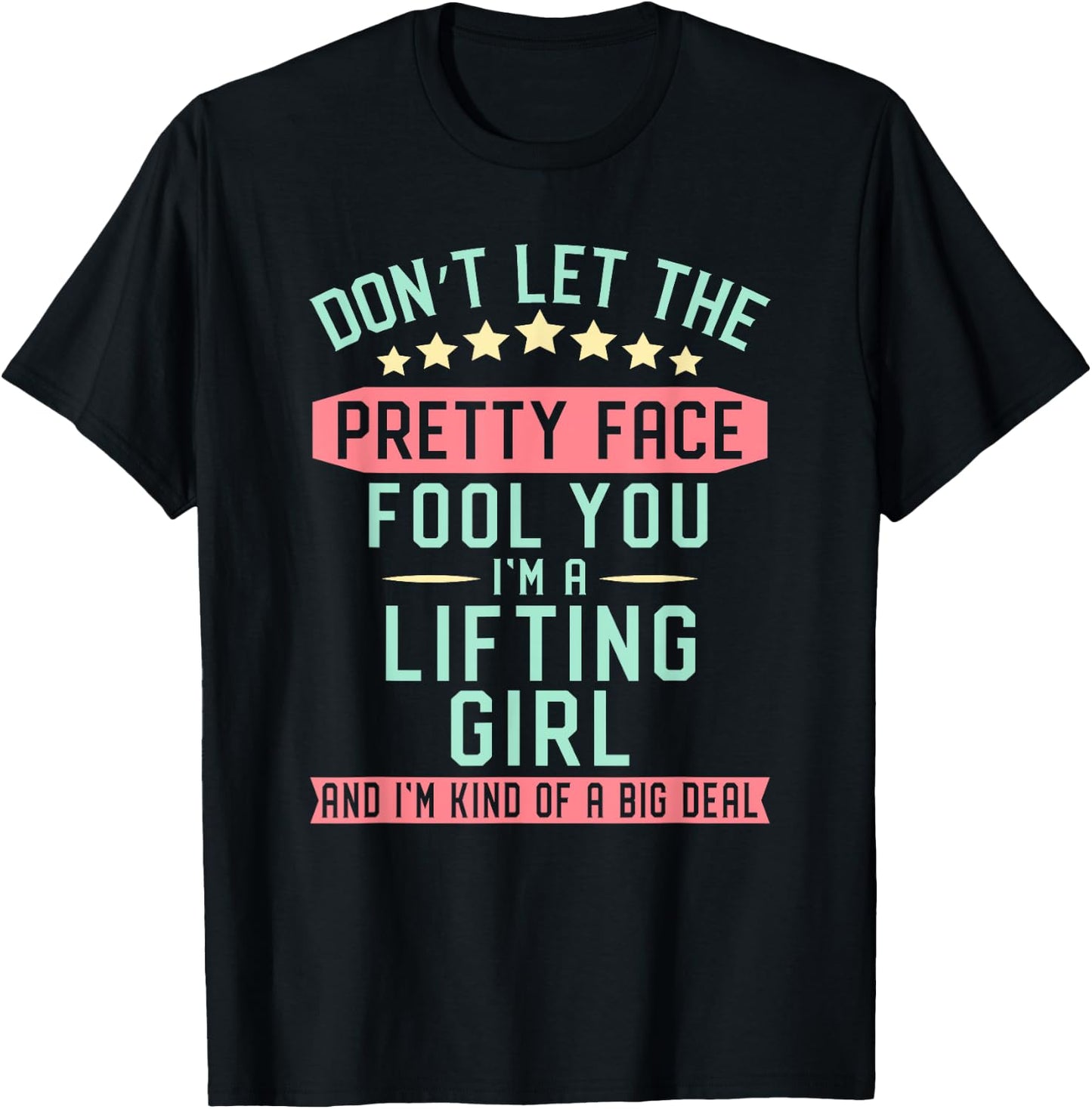 Lifting Girl Fitness Weight Lifter Gift T-Shirt - T-Shirt | Black