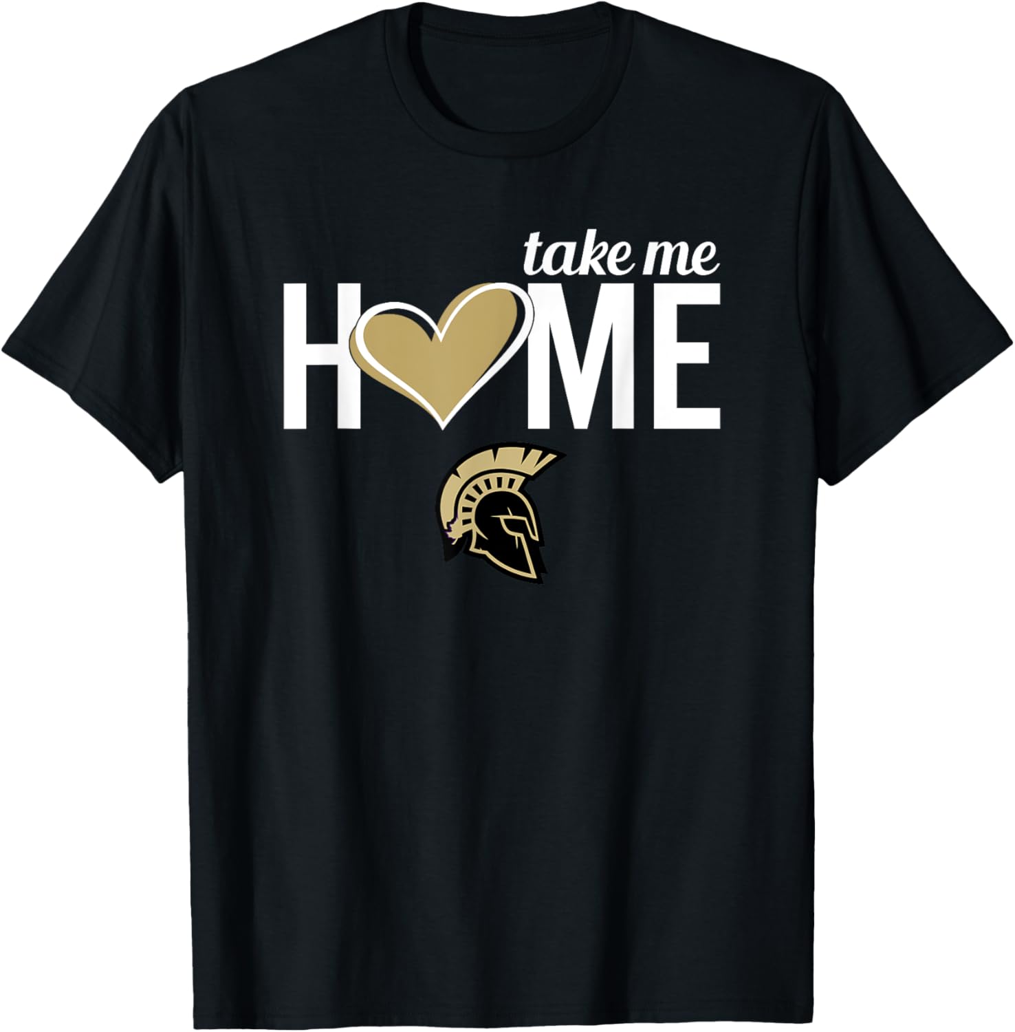 Sycamore Spartans Logo Take Me Home HS T-Shirt - T-Shirt | Black