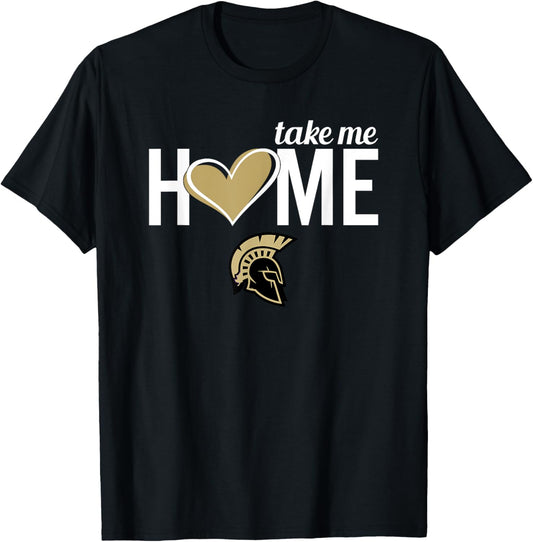 Sycamore Spartans Logo Take Me Home HS T-Shirt - T-Shirt | Black