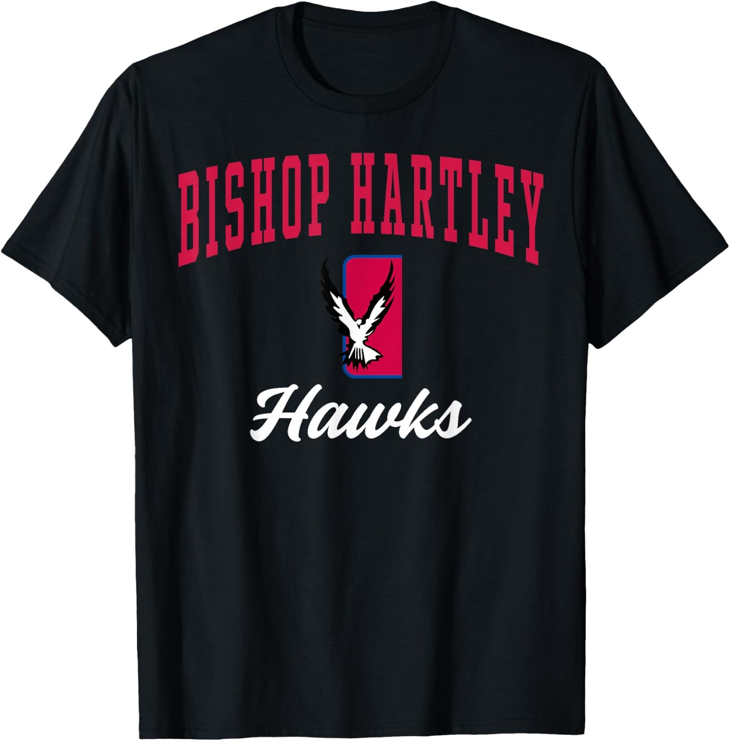 Bishop Hartley High School Hawks C3 T-Shirt - T-Shirt | Black