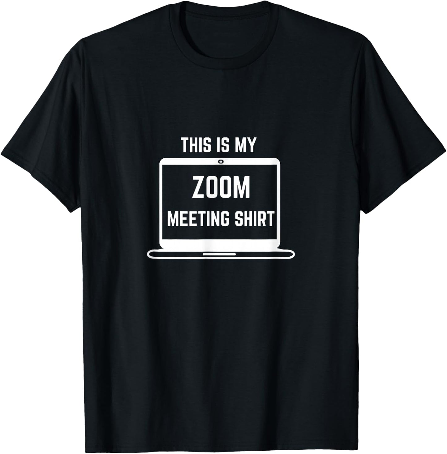 Zoom Meeting T-Shirt - T-Shirt | Black