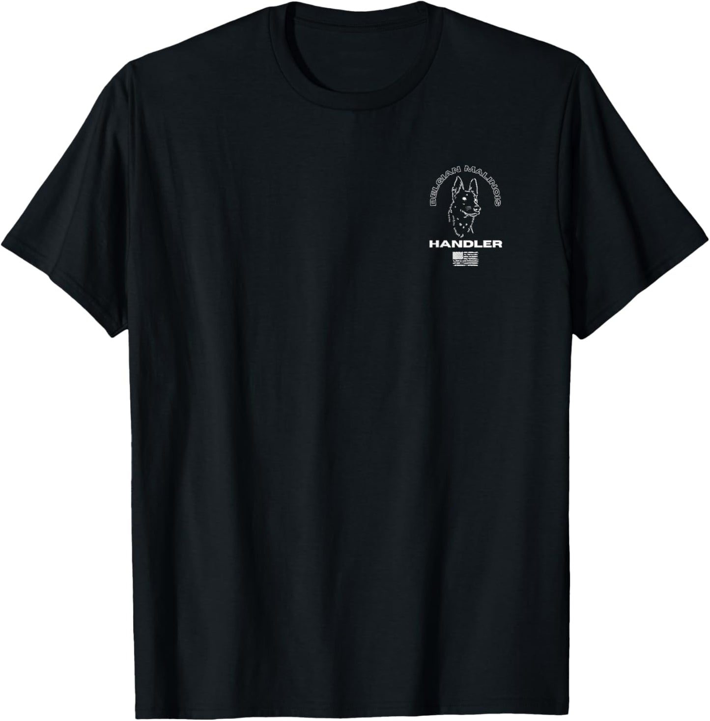 Belgian Malinois K9 Handler T-Shirt - T-Shirt | Black