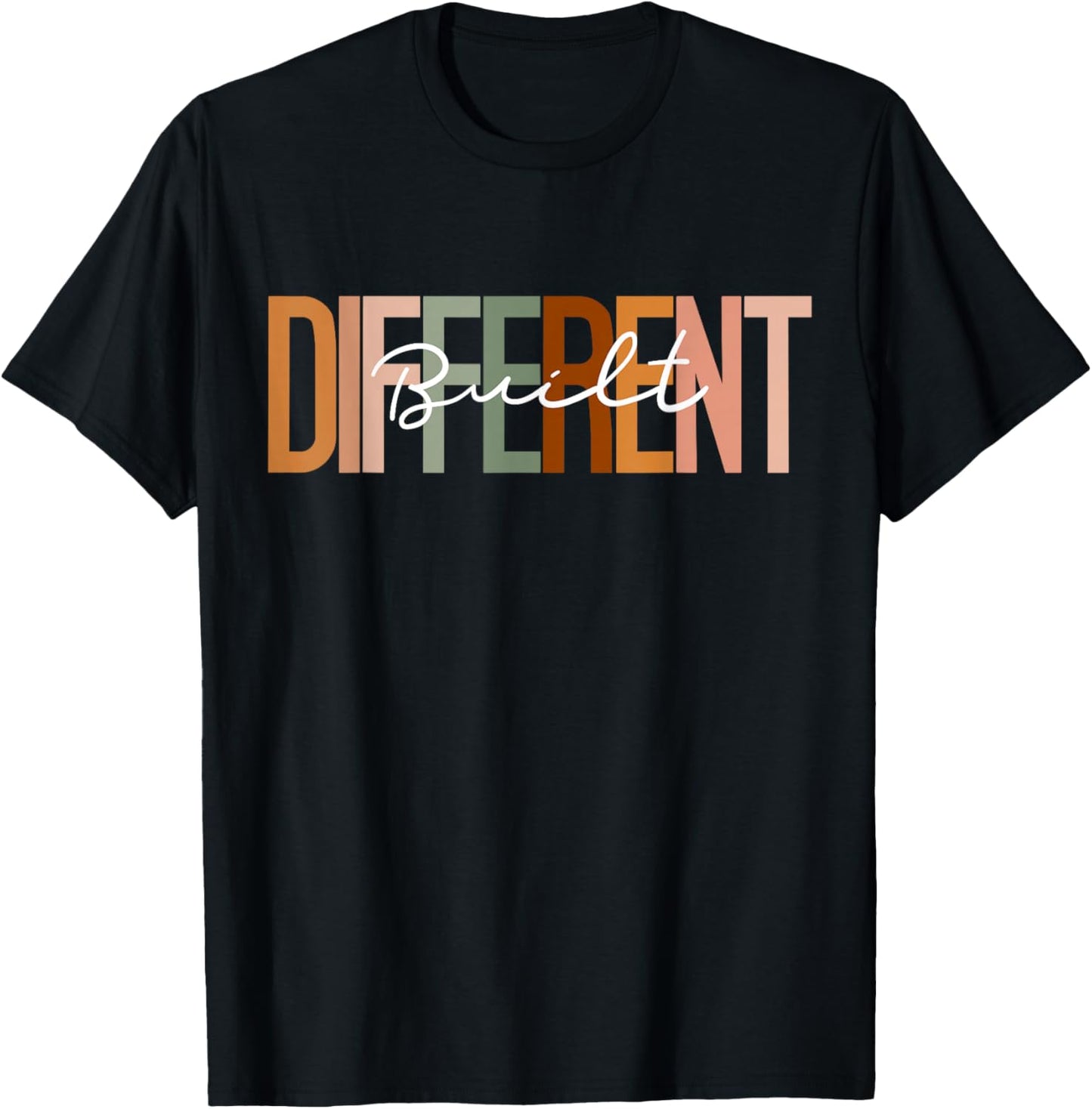 I'm Just Built Different T-Shirt - T-Shirt | Black