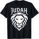 Lion of Judah design, Hebrew Israelite design T-Shirt - T-Shirt | Black