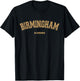 Birmingham Sports College Style on Birmingham T-Shirt - T-Shirt | Black