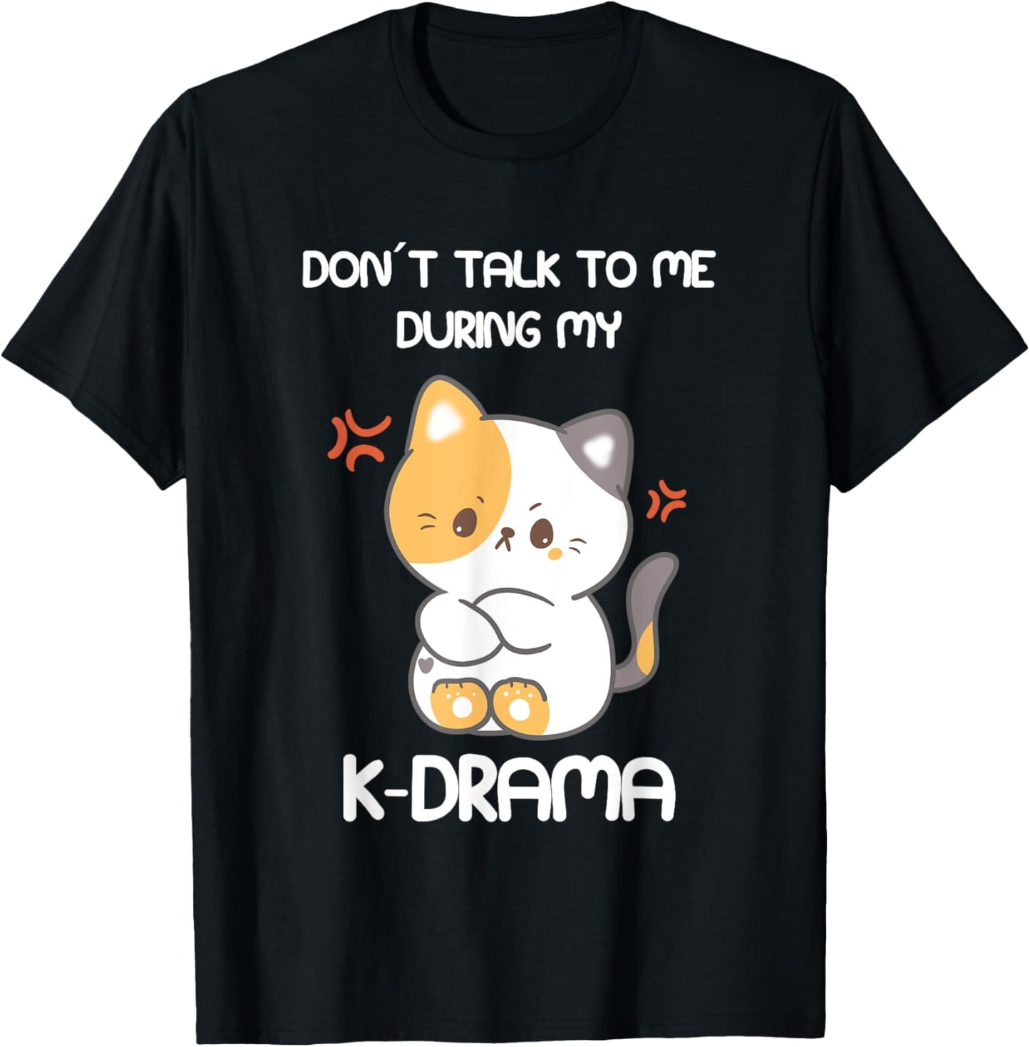 K-Drama Lover Funny KDrama Fan T-Shirt - T-Shirt | Black