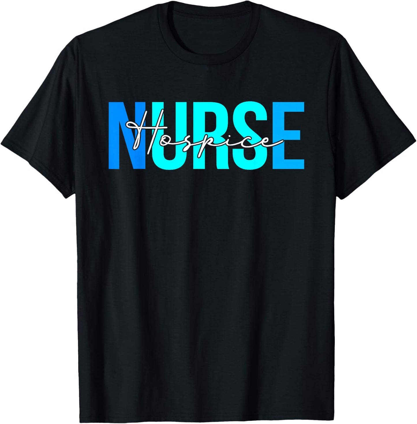 Women Hospice Nurse Gifts For Nursing Apparel T-Shirt - T-Shirt | Black
