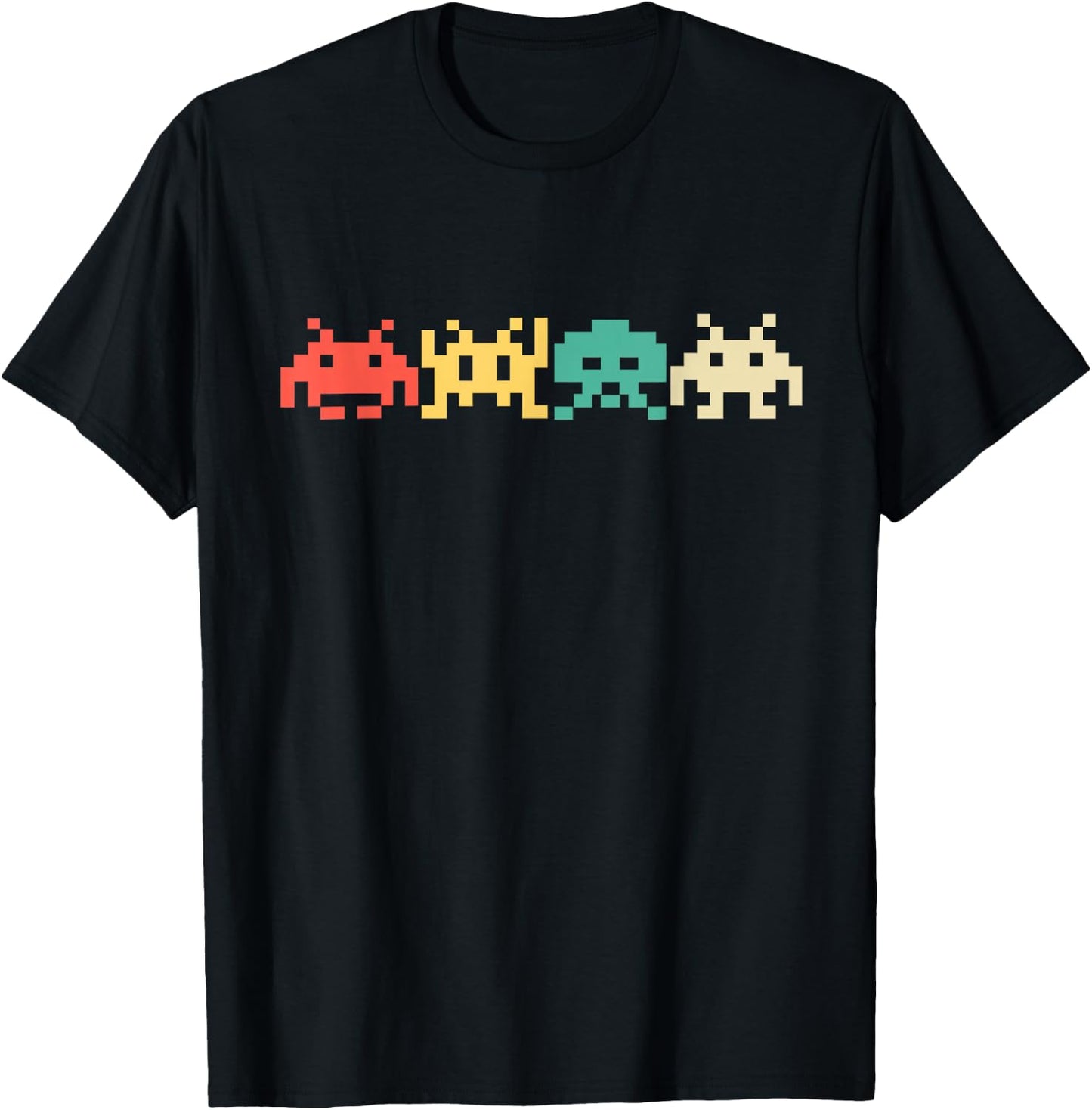 80s Video Game Vintage Retro Arcade T-Shirt - T-Shirt | Black