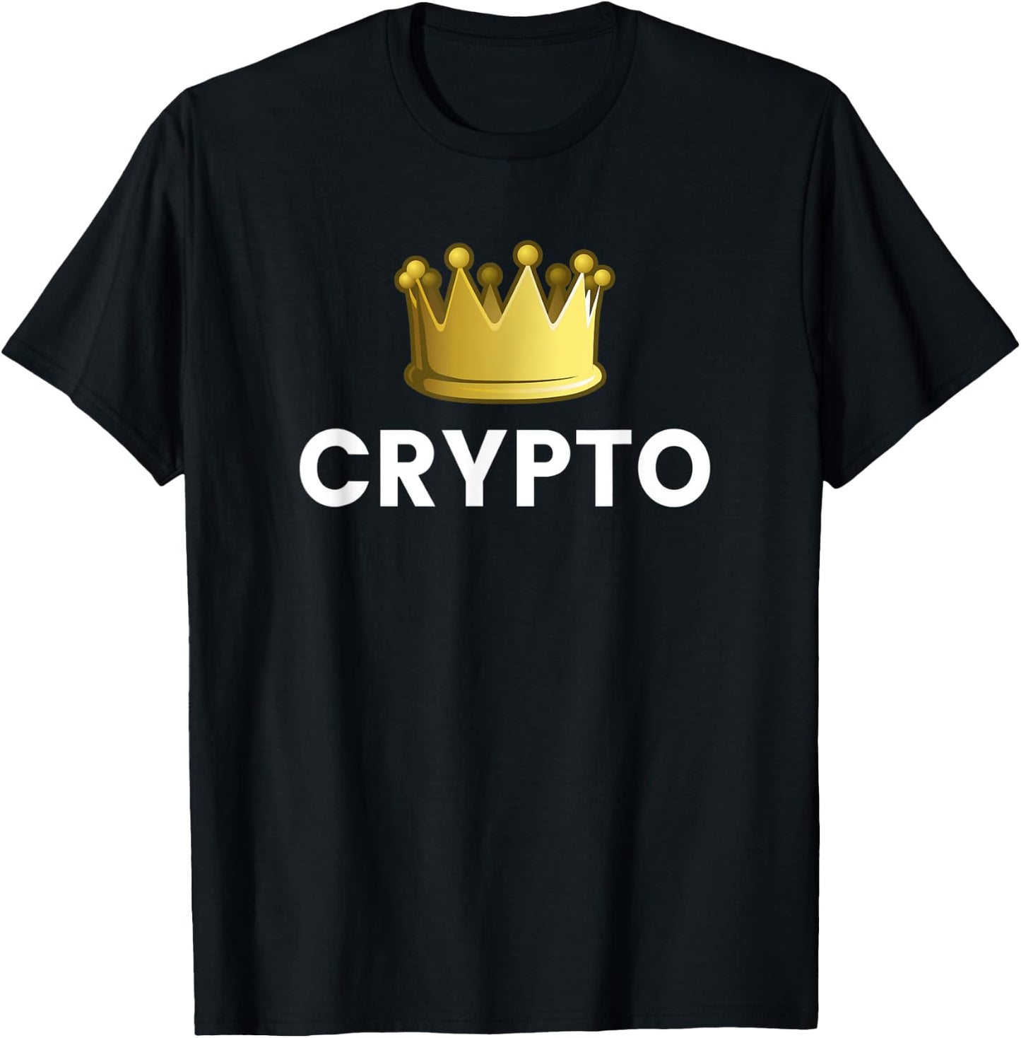Crypto King T-Shirt - T-Shirt | Black