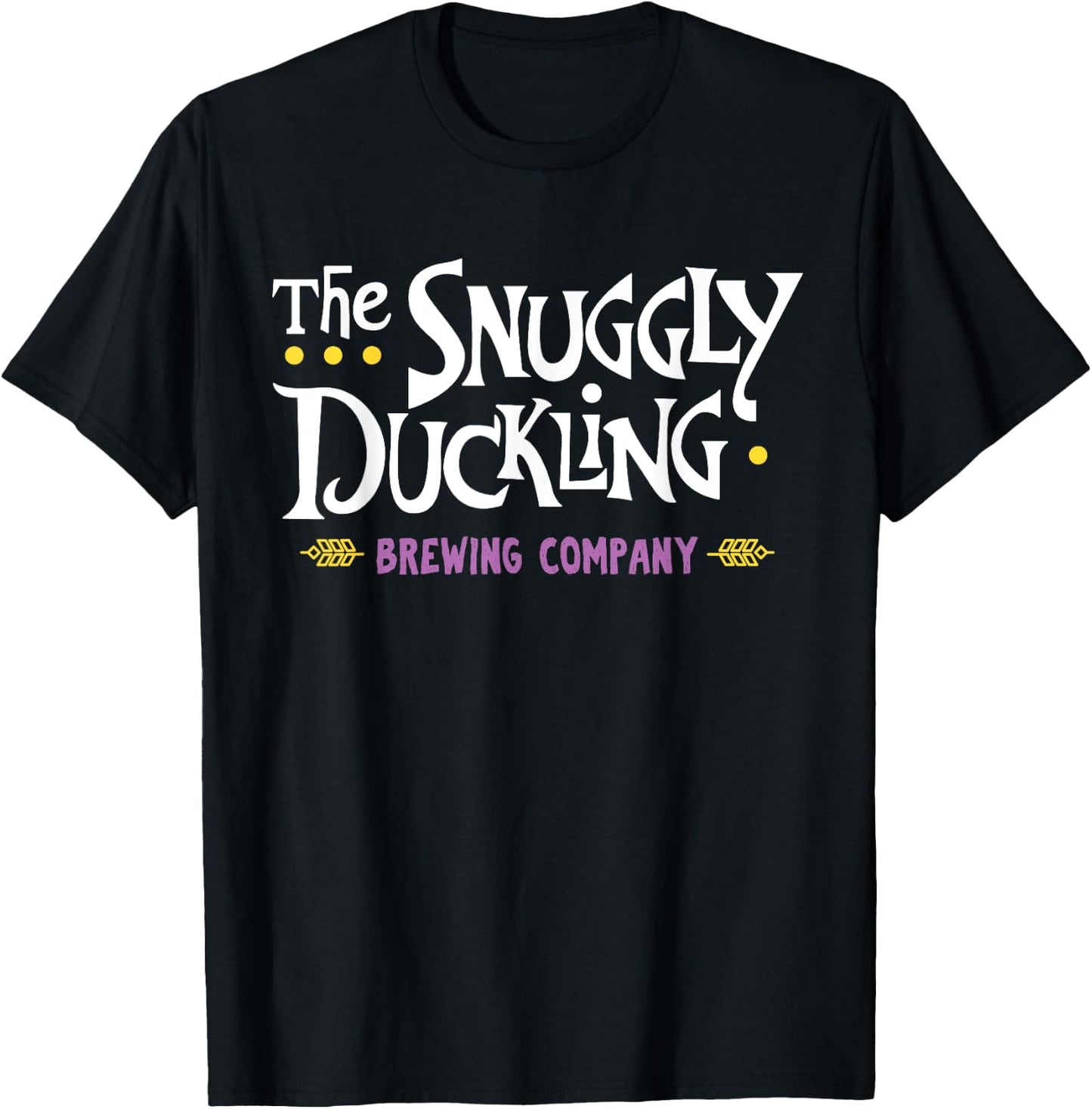 The Snuggly Duckling Brewing Company & Women T-Shirt - T-Shirt | Black