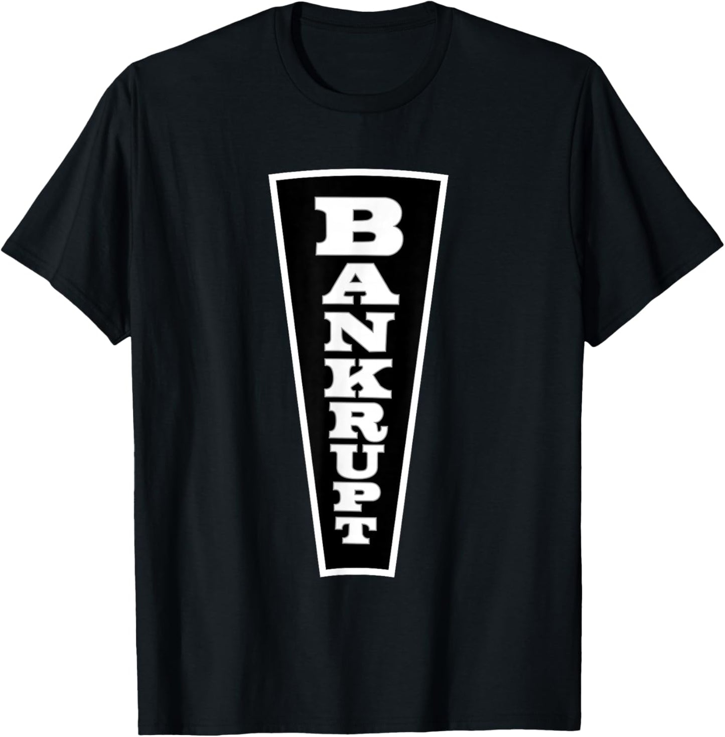 Wheel of Fortune Bankrupt T-Shirt - T-Shirt | Black