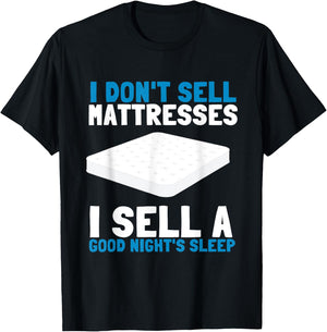 Best Salesman Bed Mattress Doctor T-Shirt - T-Shirt | Black