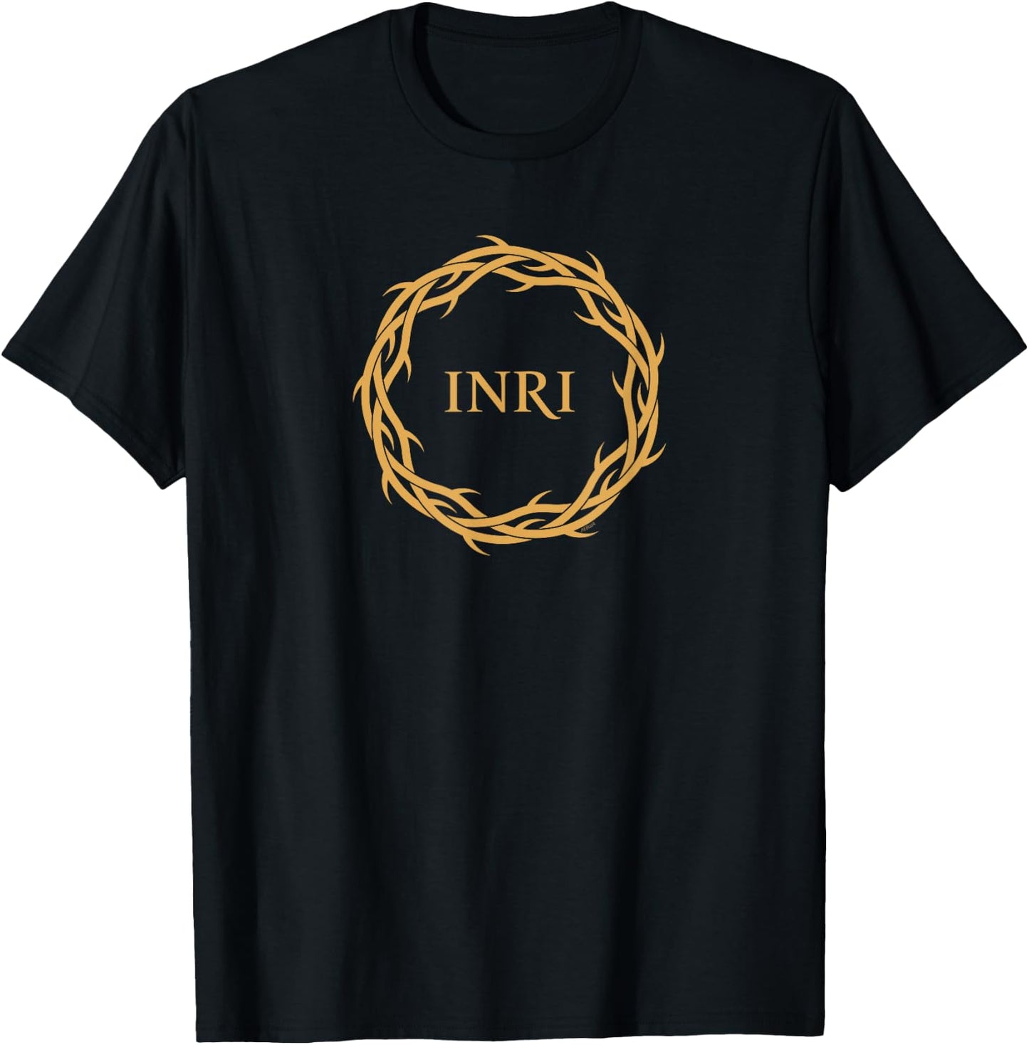 Crown of Thorns - INRI T-Shirt - T-Shirt | Black