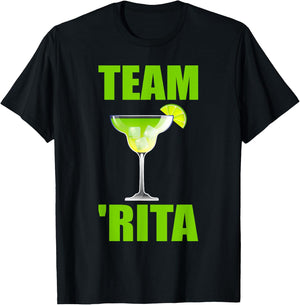 Team Rita Margarita Funny Cinco De Mayo Drinking Bar Fiesta T-Shirt - T-Shirt | Black
