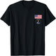 United States Space Command Logo US Army Armed Forces T-Shirt - T-Shirt | Black