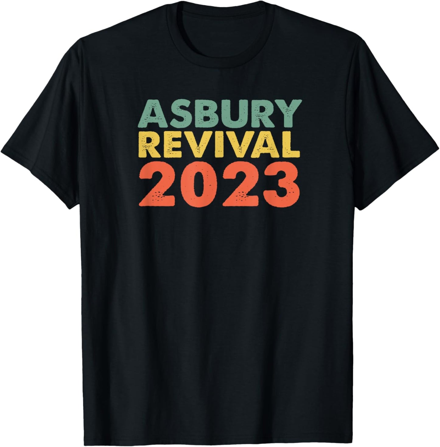 Asbury Revival 2023 Christian University College T-Shirt - T-Shirt | Black
