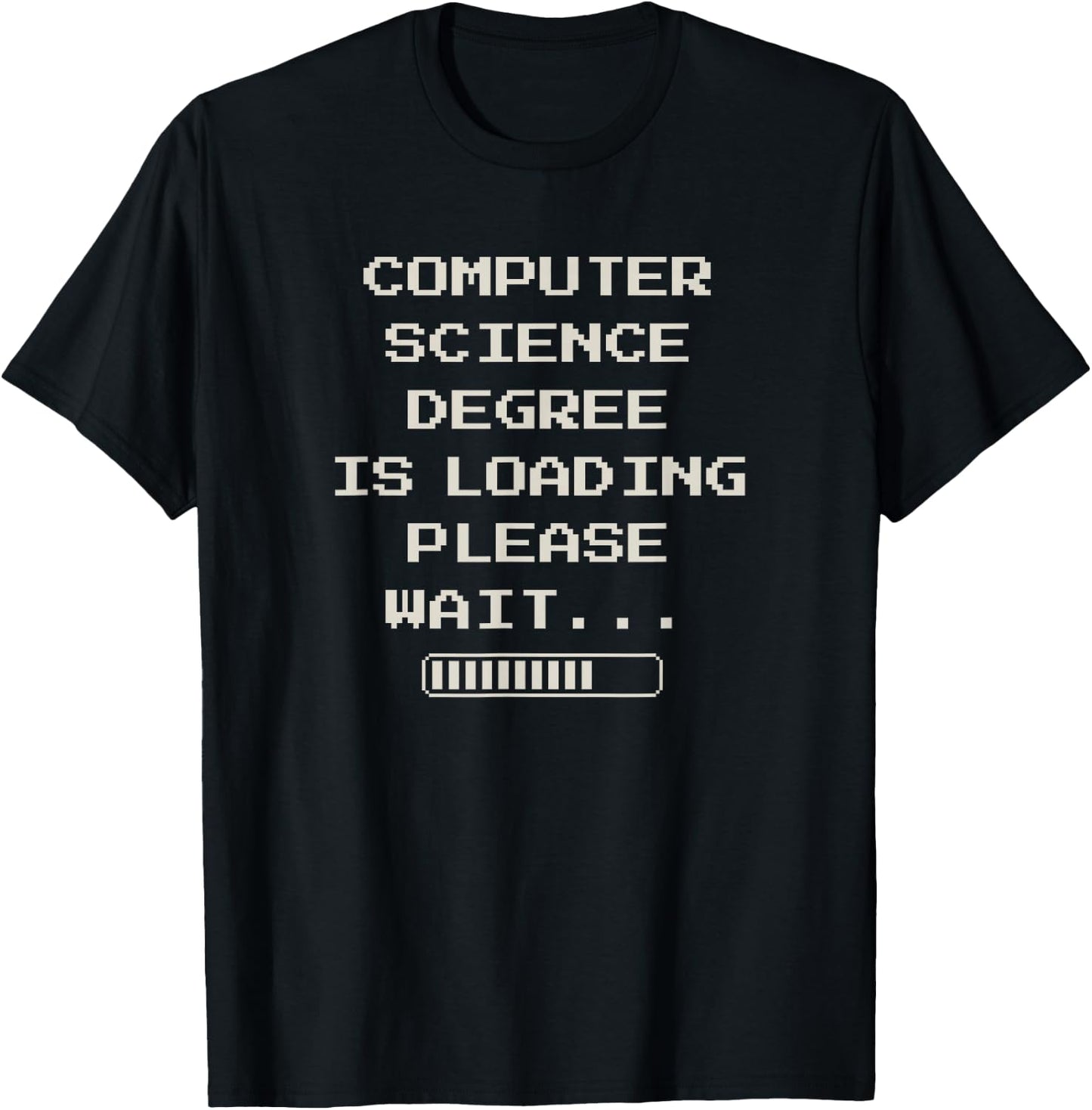 Computer Science Gifts Funny Computer Science - Black Adults - Small - Modern Casual Gaming Coding T-Shirt - T-Shirt | Black