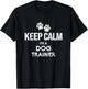 Dogtraining Keep Calm I'm A Dog Trainer Grunge Women T-Shirt - T-Shirt | Black
