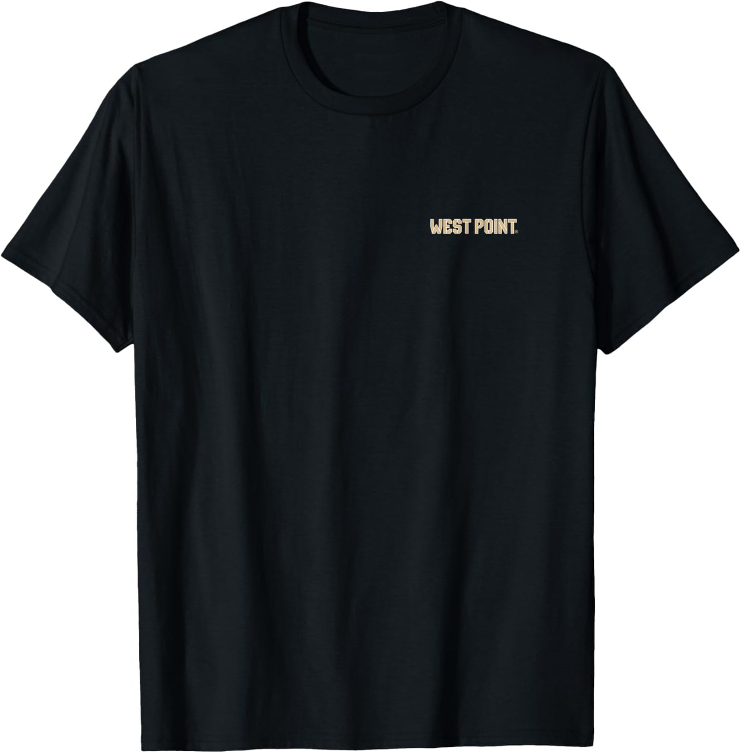 Army Black Knights West Point Front/Back Team Color T-Shirt - T-Shirt | Black