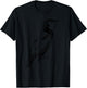 Cormorant Bird T-Shirt - T-Shirt | Black
