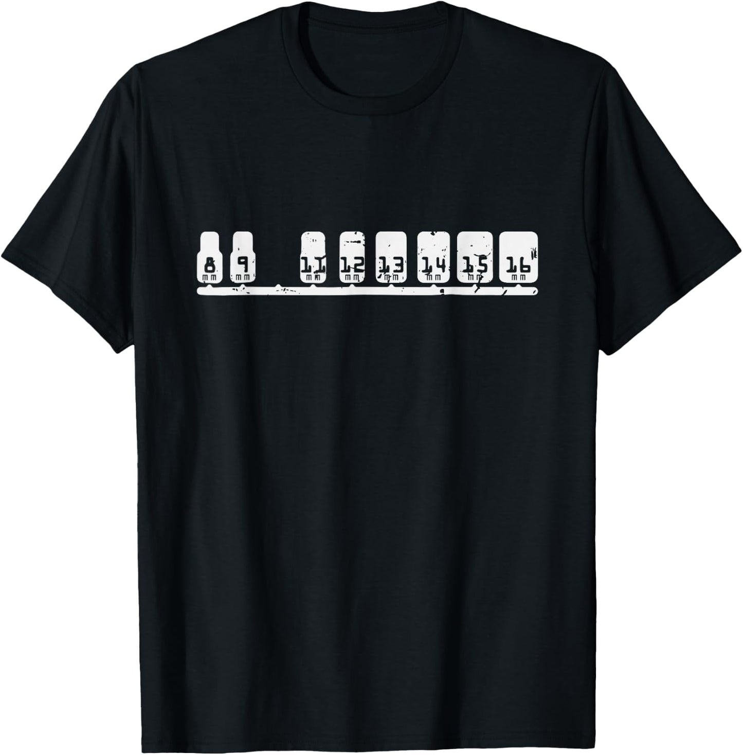 Funny Missing 10 mm Socket Gear Head Mechanic Gift T-Shirt - T-Shirt | Black