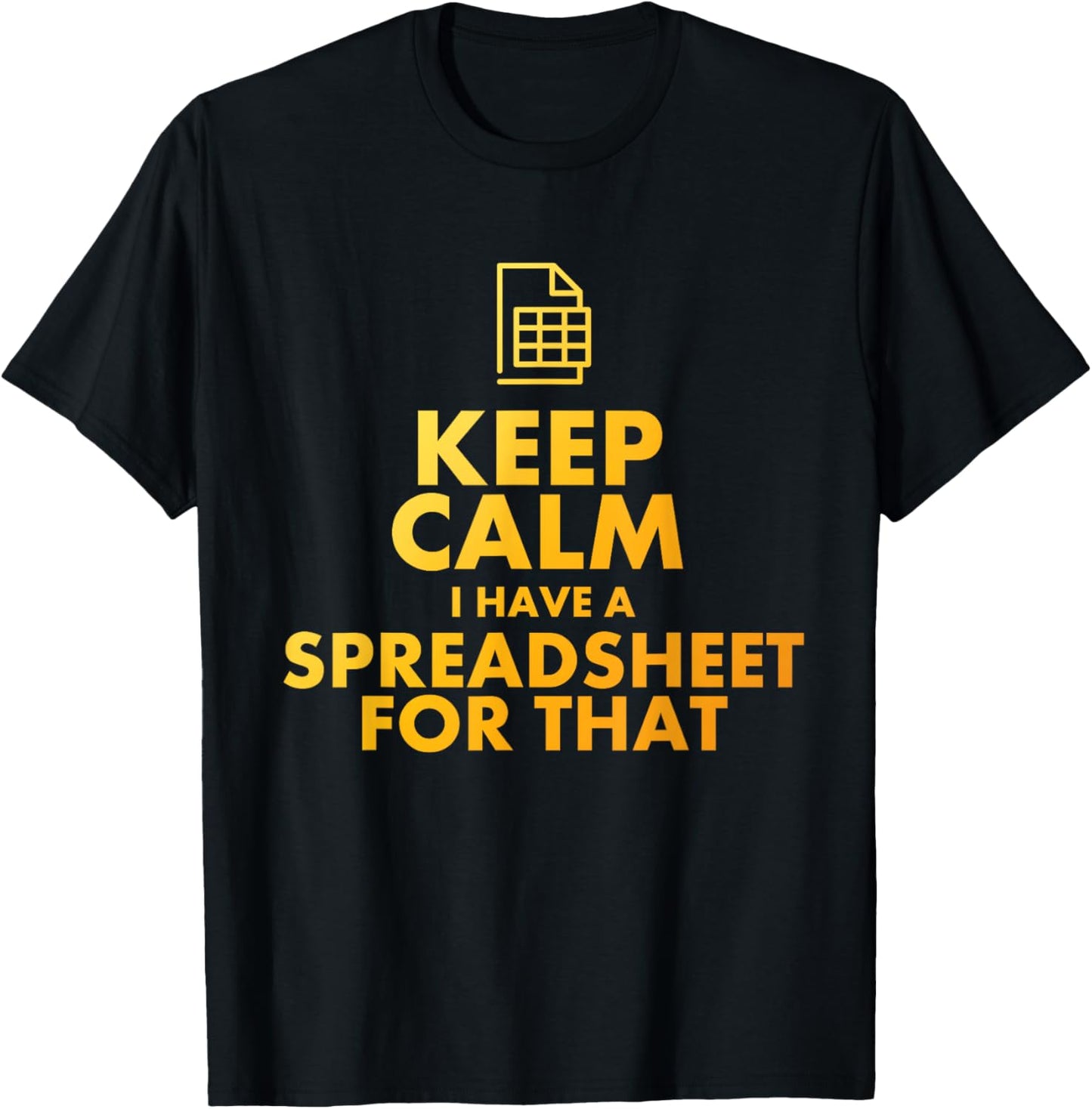 Best Accountant Design Women Accounting Spreadsheet T-Shirt - T-Shirt | Black