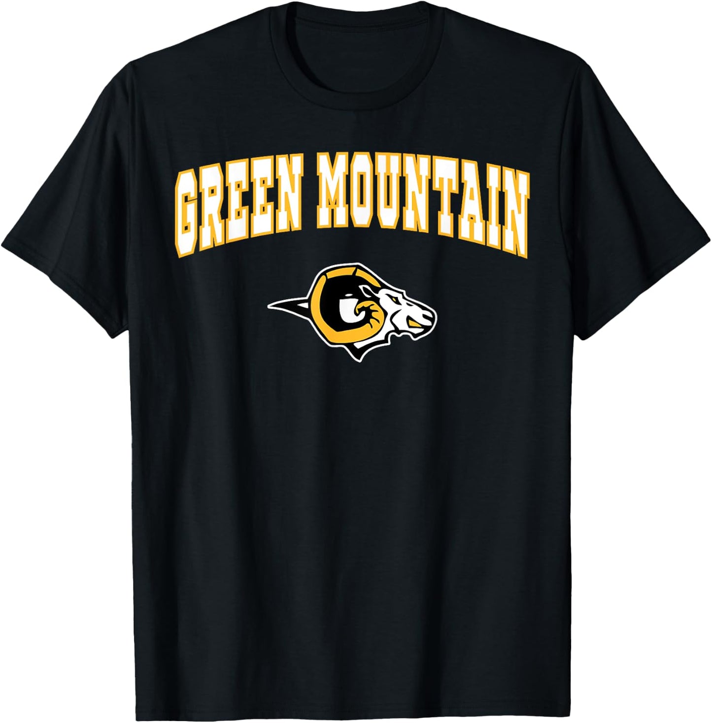 Green Mountain High School Rams C2 T-Shirt - T-Shirt | Black