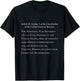 Article II Section 4 of the Constitution of the U.S.A. T-Shirt - T-Shirt | Black