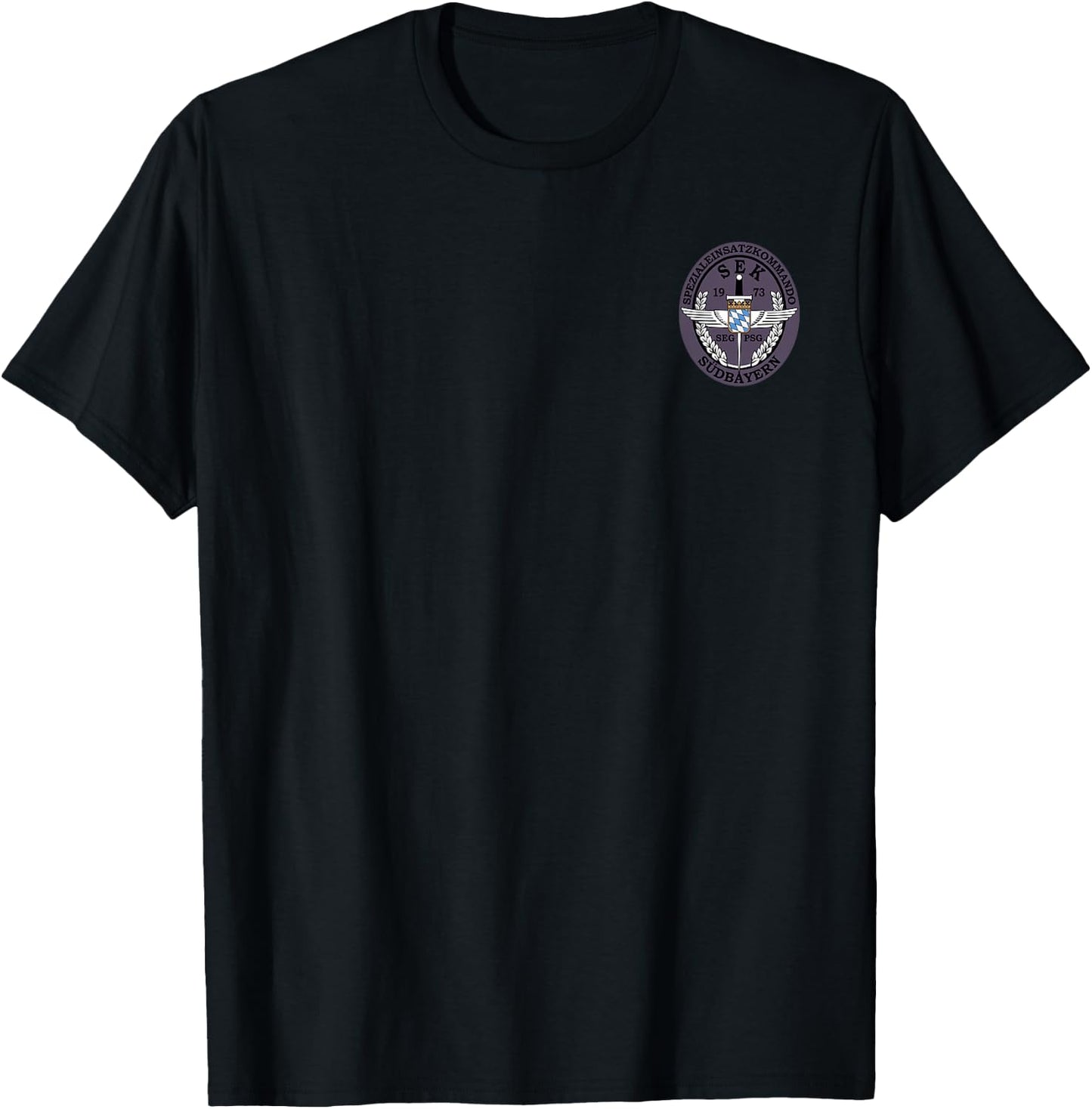 Germany South Bayern SWAT Police SEK Spezialeinsatzkommando T-Shirt - T-Shirt | Black