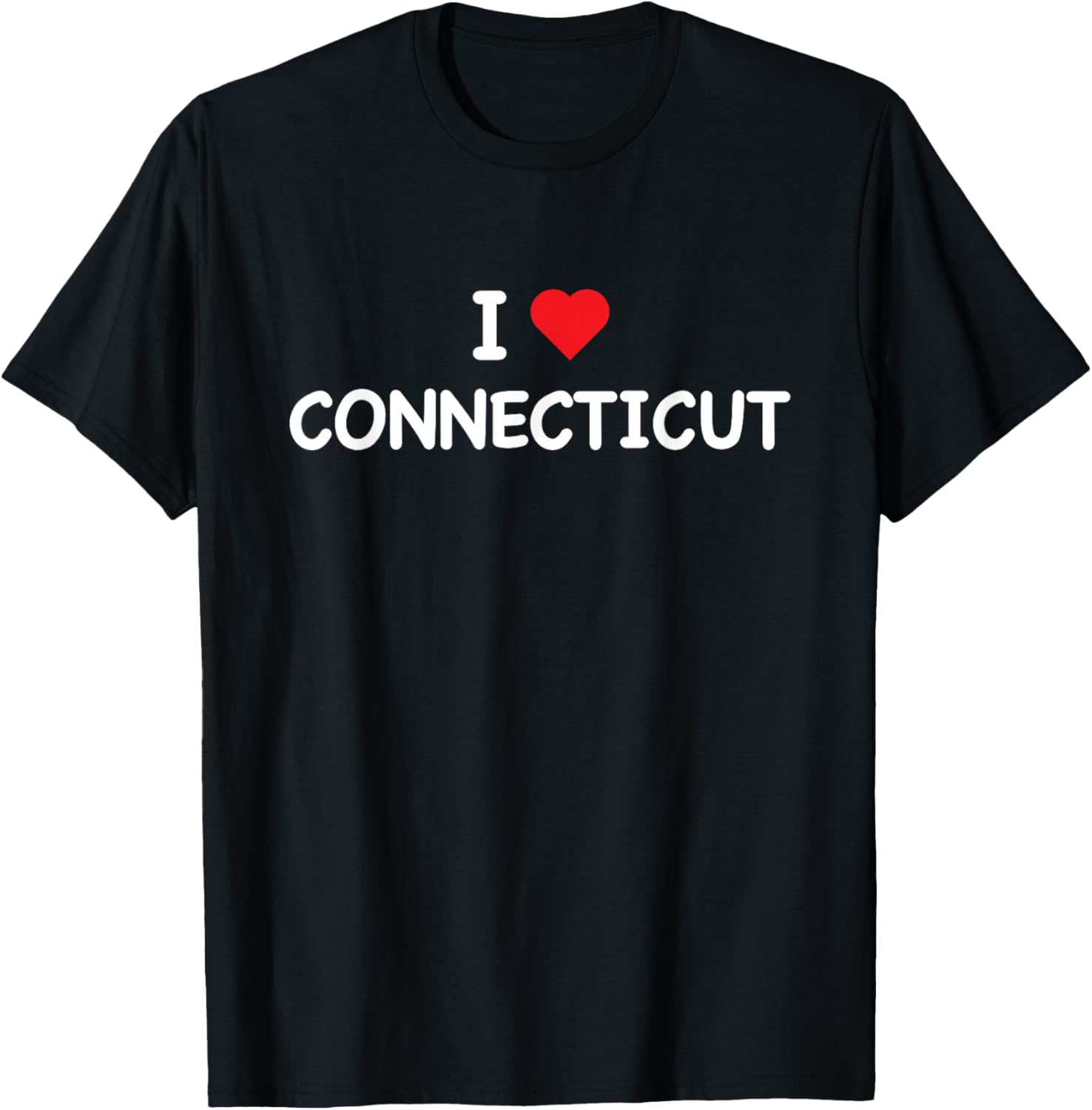 Connecticut - I Love Connecticut - Classic T-Shirt - T-Shirt | Black
