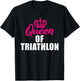 Queen of Triathlon T-Shirt - T-Shirt | Black