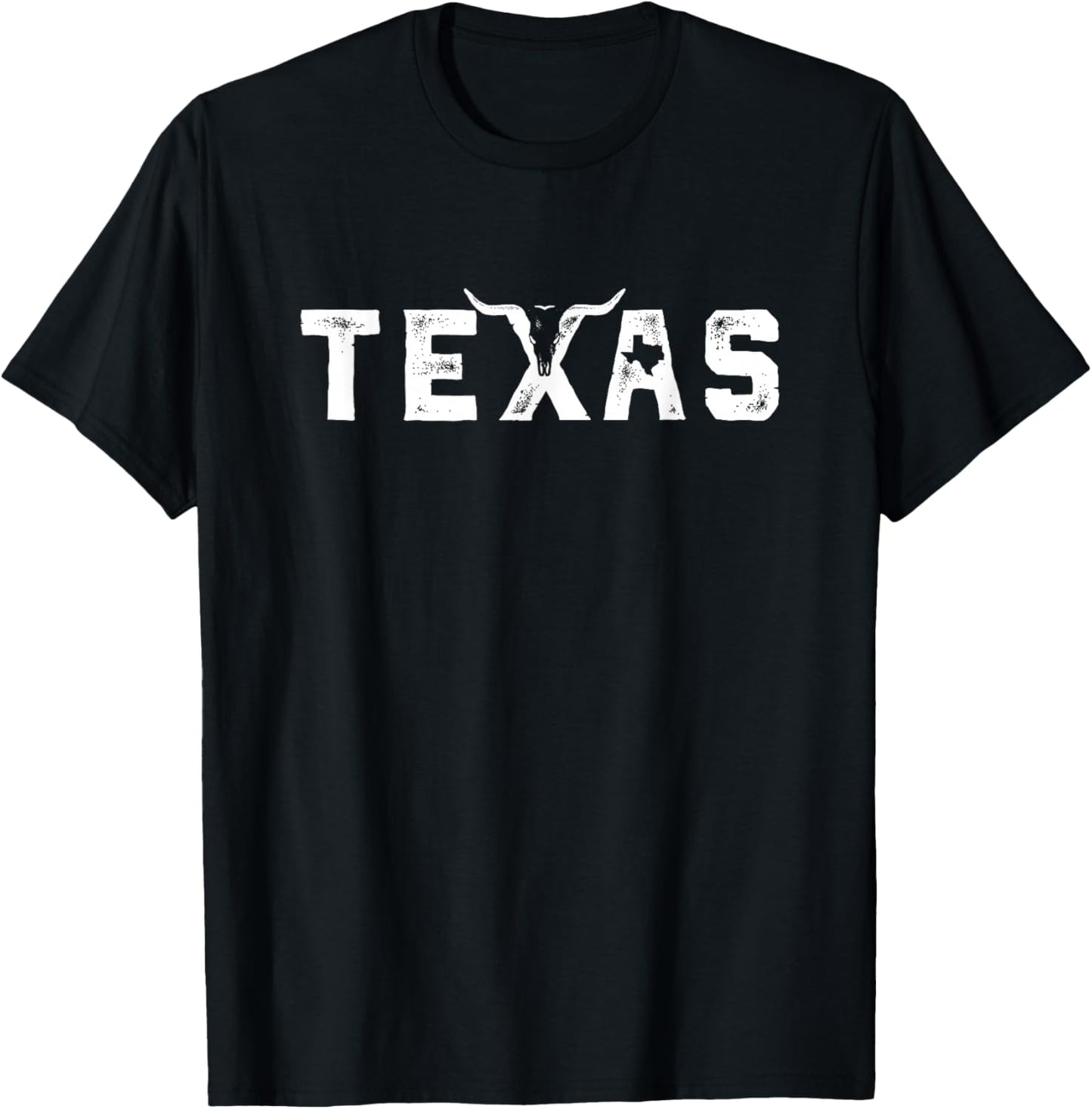 TEXAS - Throwback Design - Classic T-Shirt - T-Shirt | Black