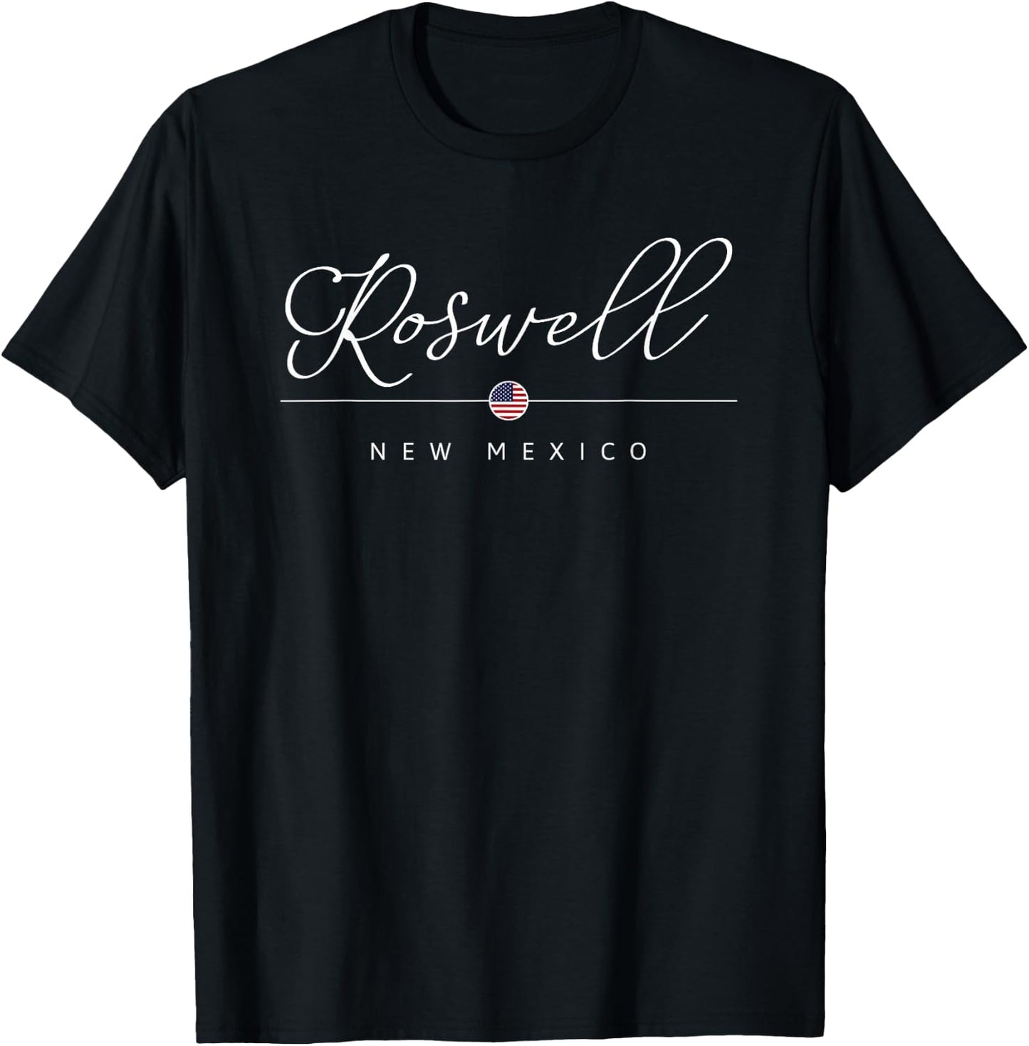 Roswell New Mexico NM on Roswell T-Shirt - T-Shirt | Black