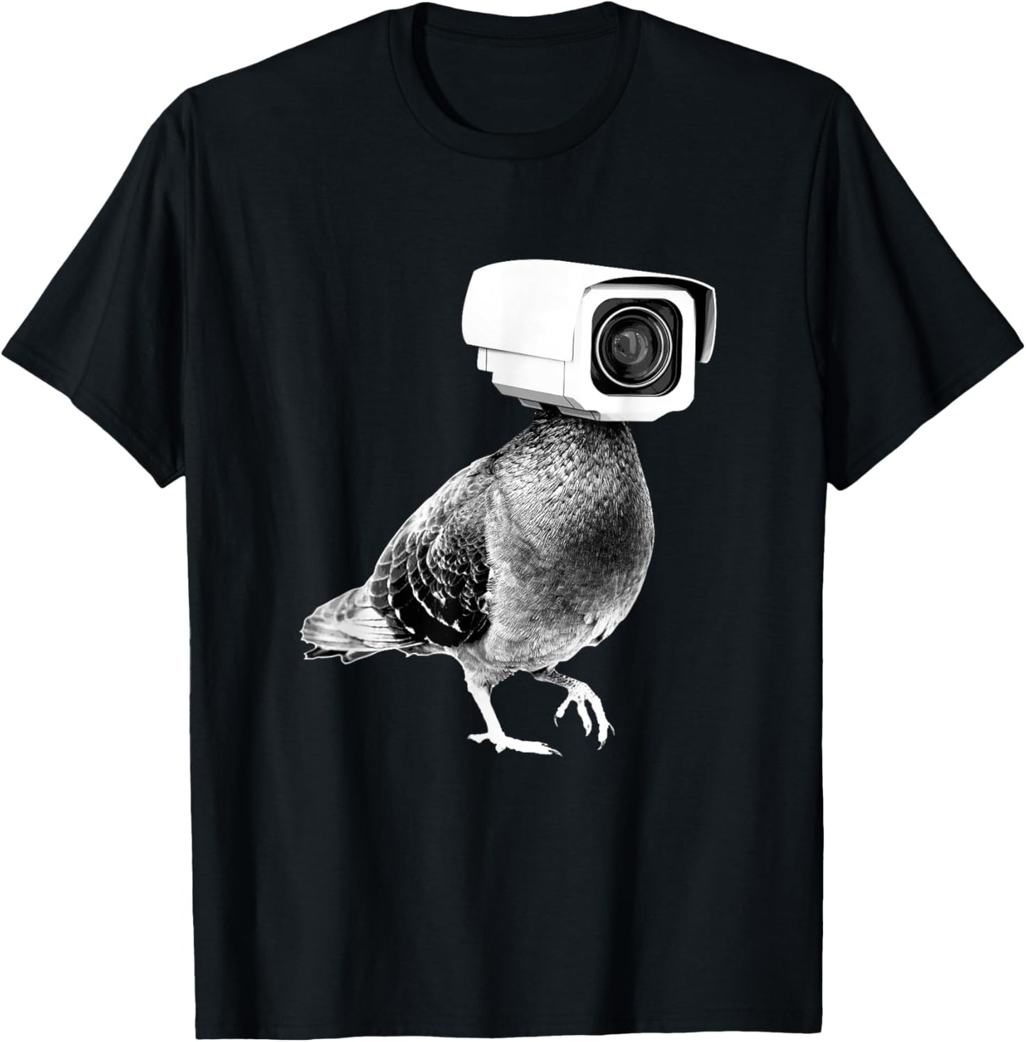 Pigeons Aren't Real T-Shirt - T-Shirt | Black