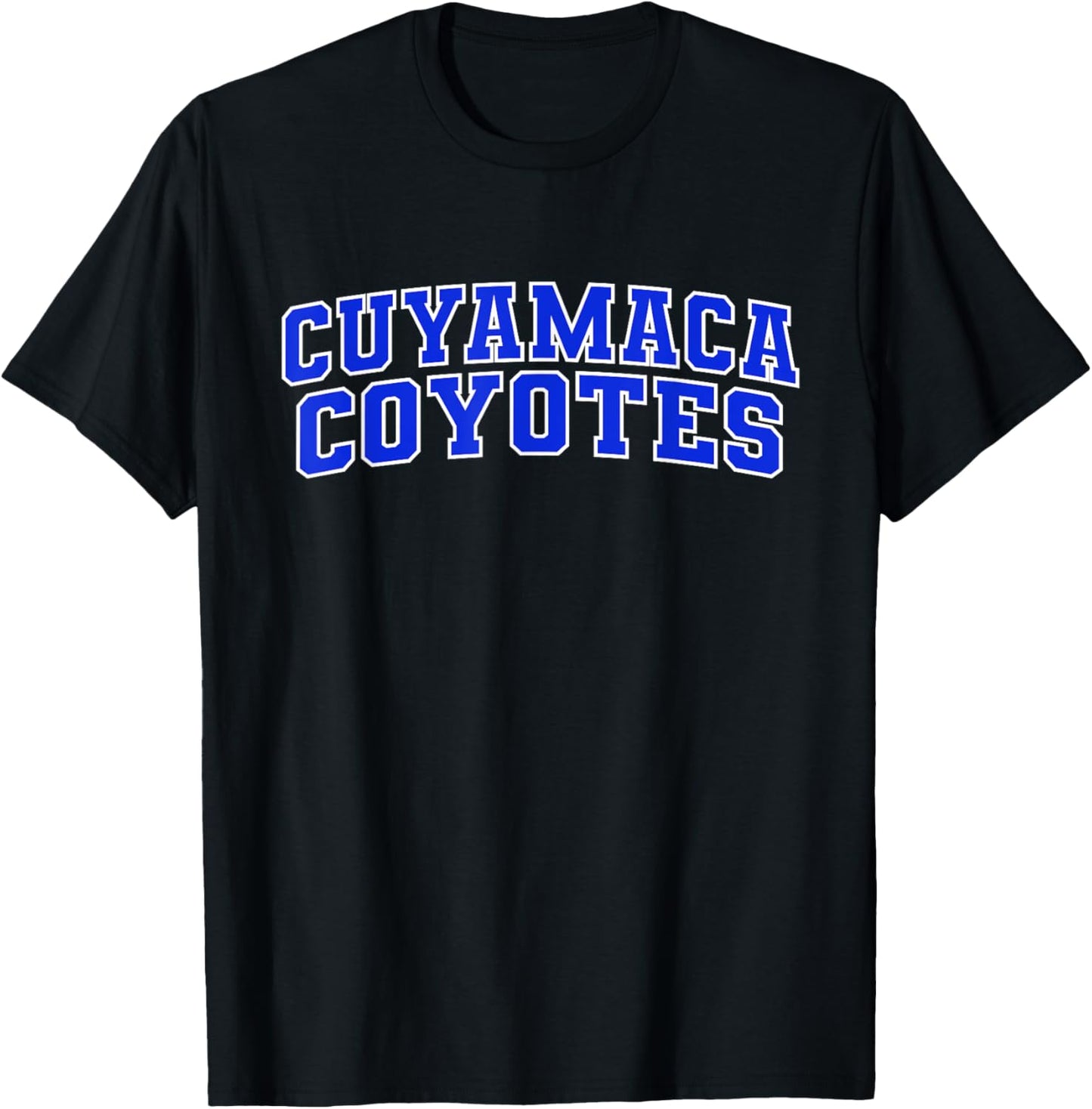 Cuyamaca College Apparel Sports Fan T-Shirt - T-Shirt | Black