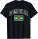 Dominica Flag Proud Dominican T-Shirt - T-Shirt | Black