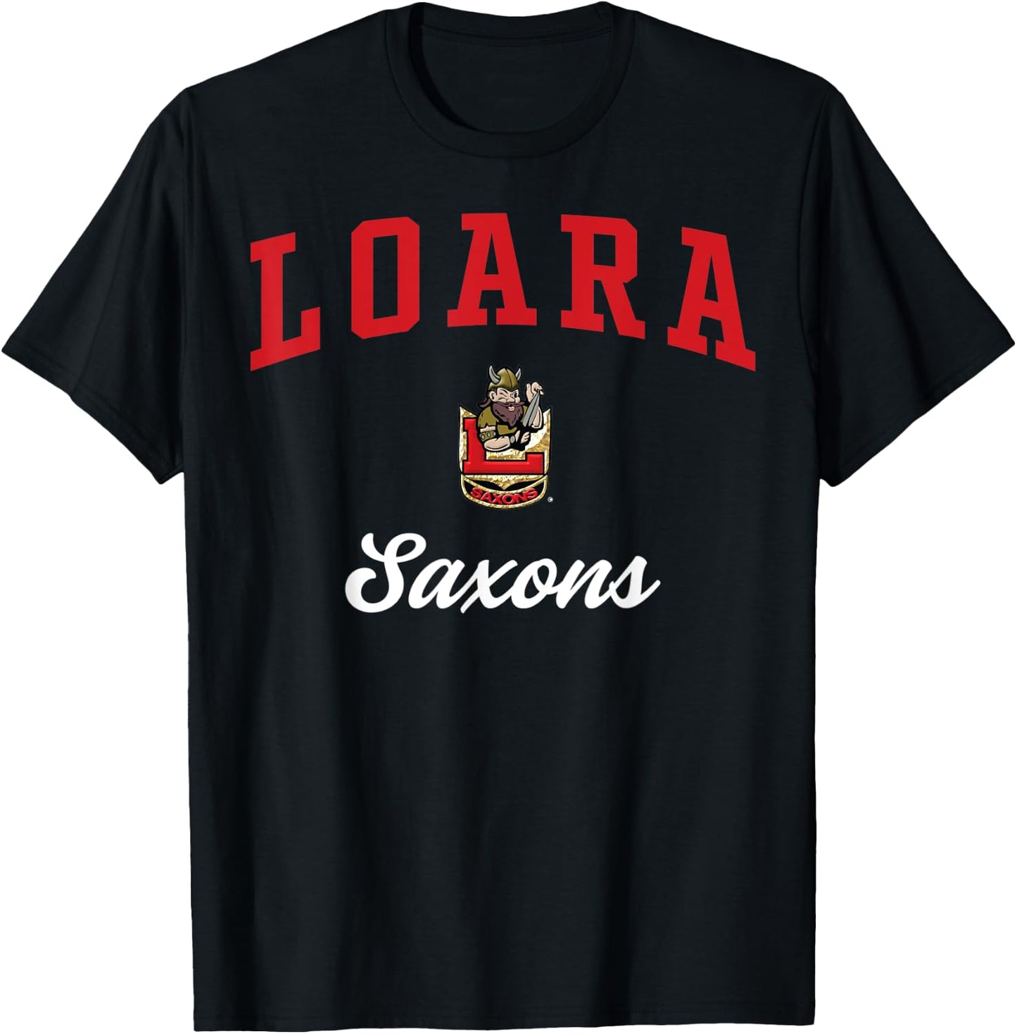 Loara High School Saxons C3 T-Shirt - T-Shirt | Black