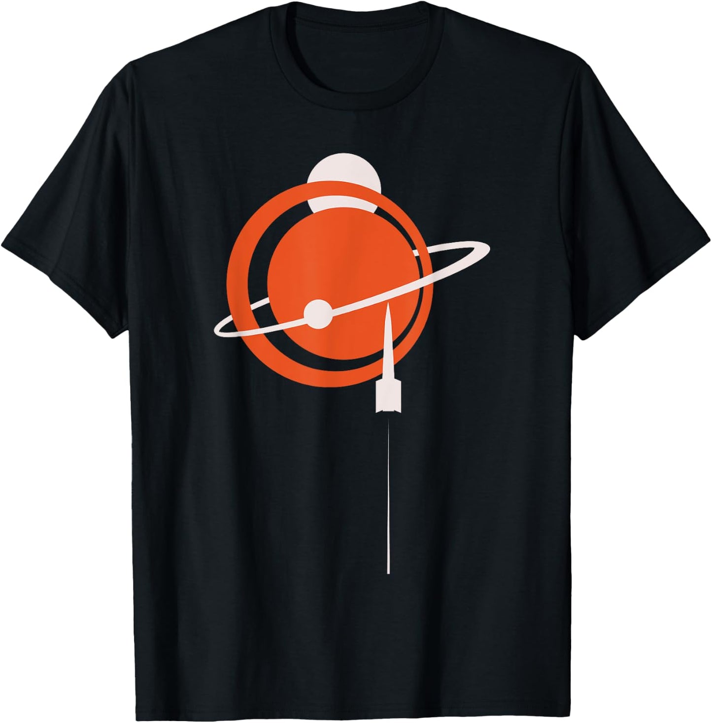Vintage Sputnik USSR Soviet Union Soviet Propaganda T-Shirt - T-Shirt | Black