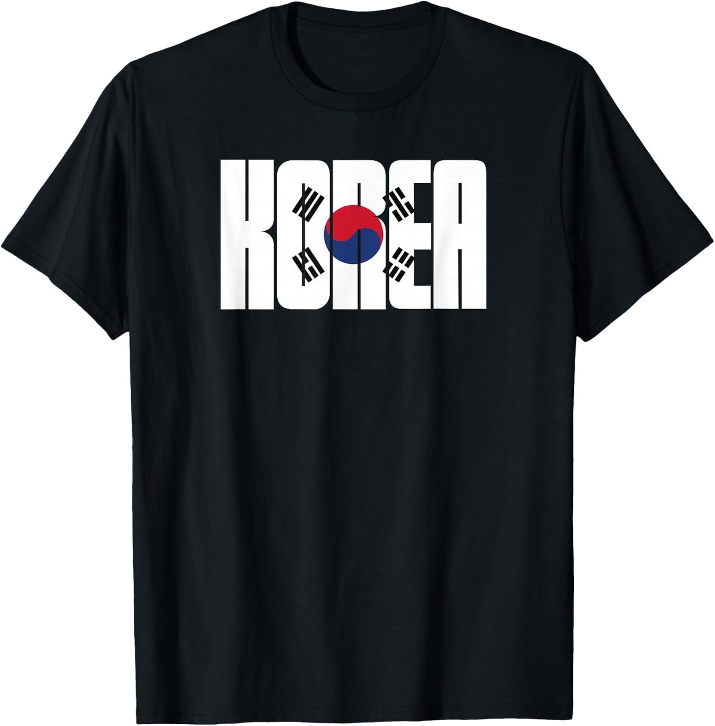 Patriotic Korean South Korea Shirt T-Shirt - T-Shirt | Black