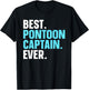 Pontoon Boat Captain Art Women Lake Pontooning Lover T-Shirt - T-Shirt | Black
