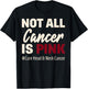 Cure Oral Head & Neck Cancer Awareness Sayings Shirt T-Shirt - T-Shirt | Black