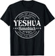 Yeshua Hamashiach Jesus is Messiah T-Shirt - T-Shirt | Black