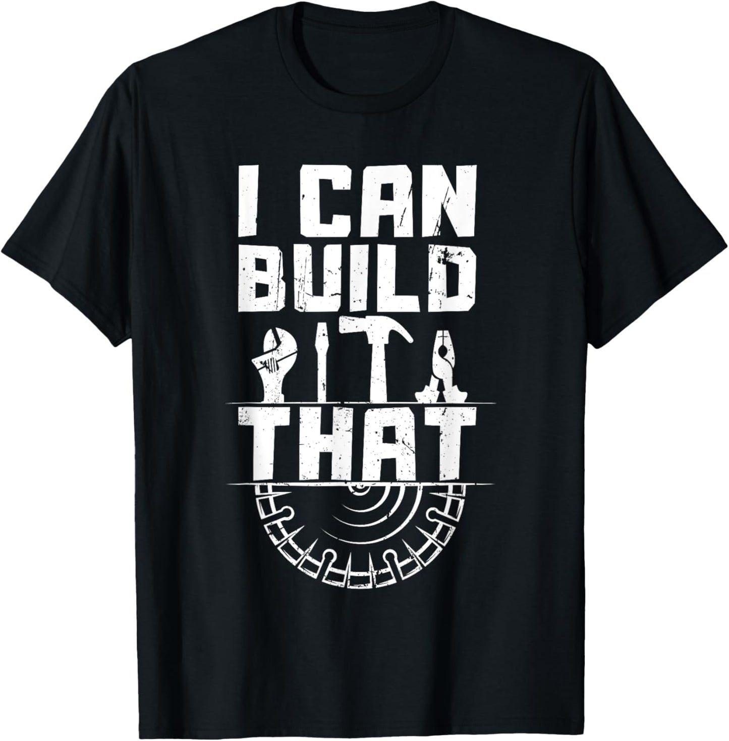 Funny Woodworking Design For Carpenter Men Women Carpentry T-Shirt - T-Shirt | Black