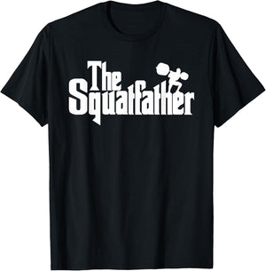 The Squat Father Shirt Gym Lover T-Shirt - T-Shirt | Black