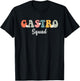 Gastro Squad Retro Groovy Design For Doctor Gastroenterology T-Shirt - T-Shirt | Black