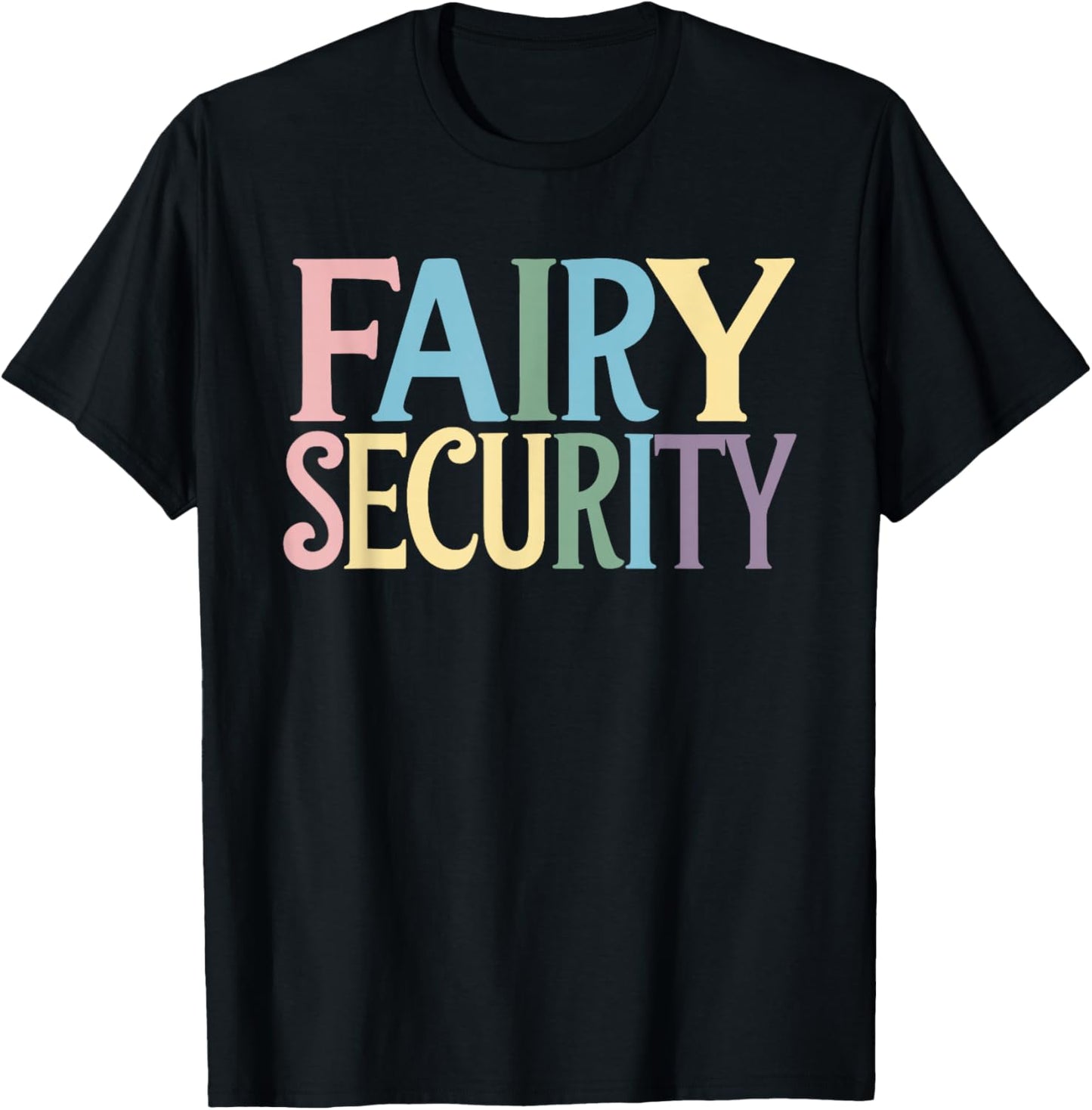 Fairy Security T-Shirt - T-Shirt | Black